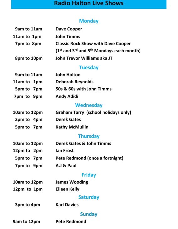 RH schedule 070925 RH schedule 070925